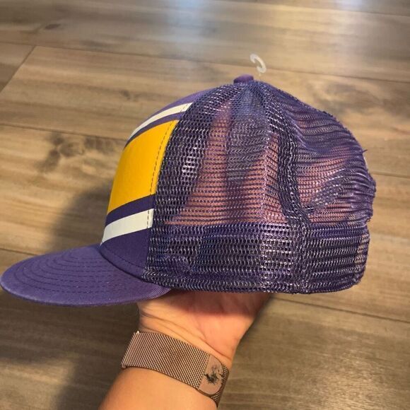 Nike LSU‎ Tigers Purple Baseball Style SnapBack Hat - Picture 4 of 6